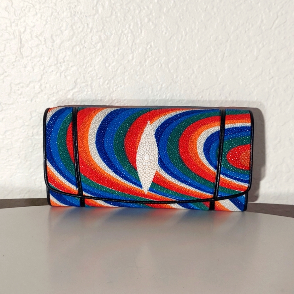 Stingray Multicolor Rectangular Wallet - image 1